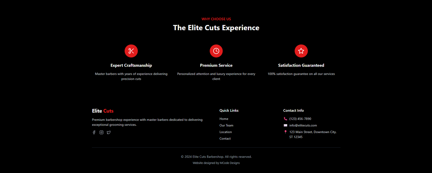 Barbershop Template