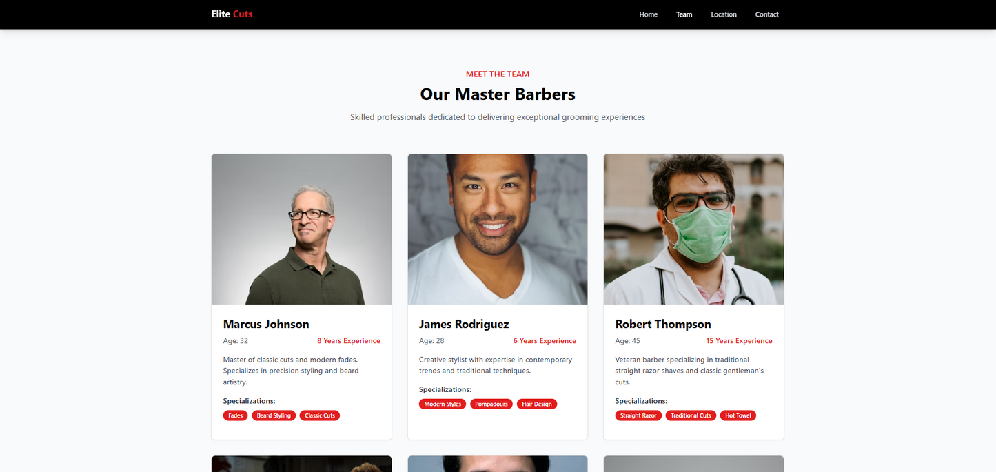 Barbershop Template